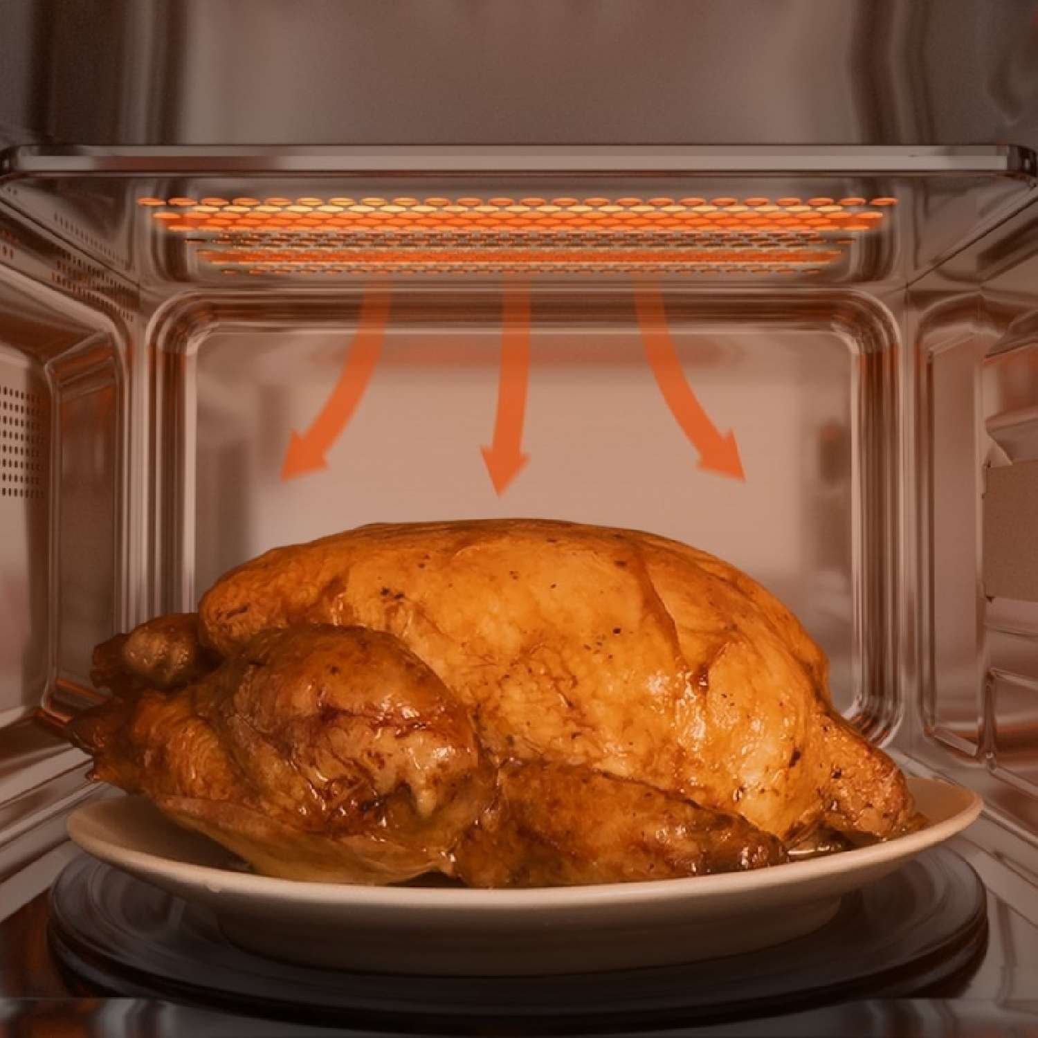 Microondas de 20 litros con grill ProClean 5110 Inox Cecotec - Imagen 4