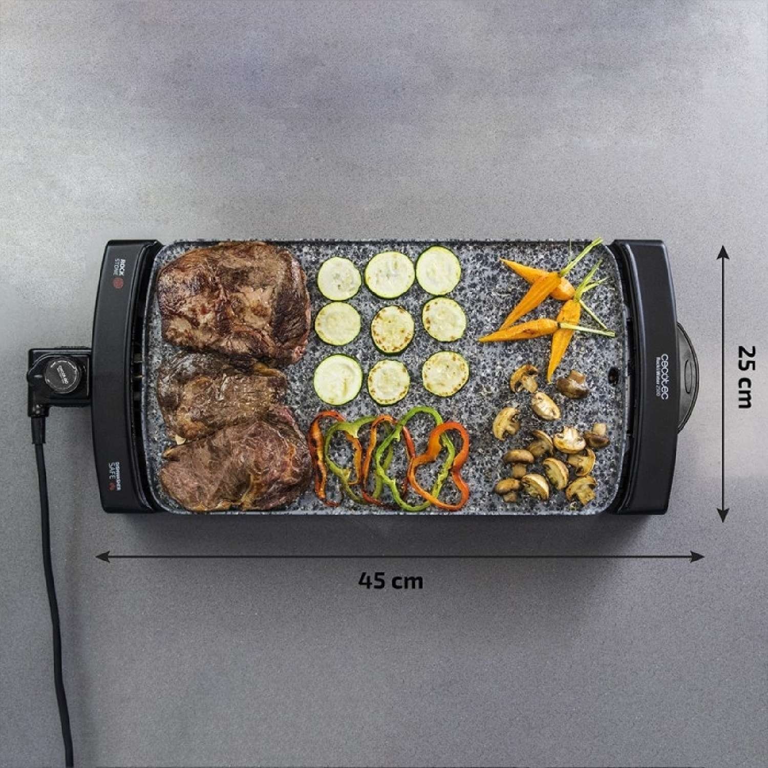 Cecotec, Rock&Water 2500, Plancha el?ctrica - Imagen 4