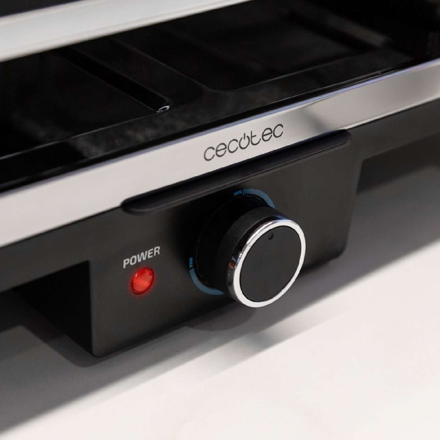 Cecotec, Cheese&Grill 12000 Inox Black, Raclette Inox - Imagen 5