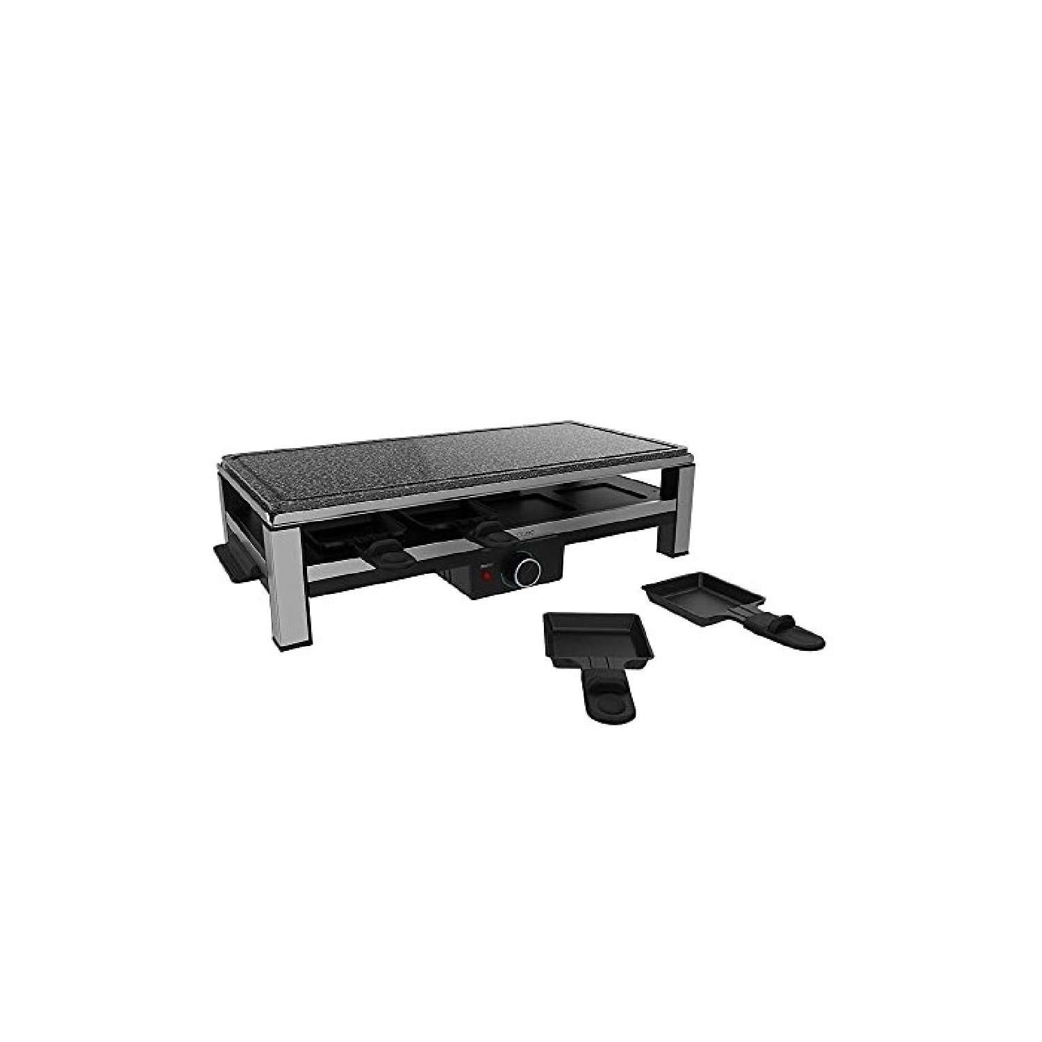 Cecotec, Cheese&Grill 12000 Inox AllStone, Raclette Inox