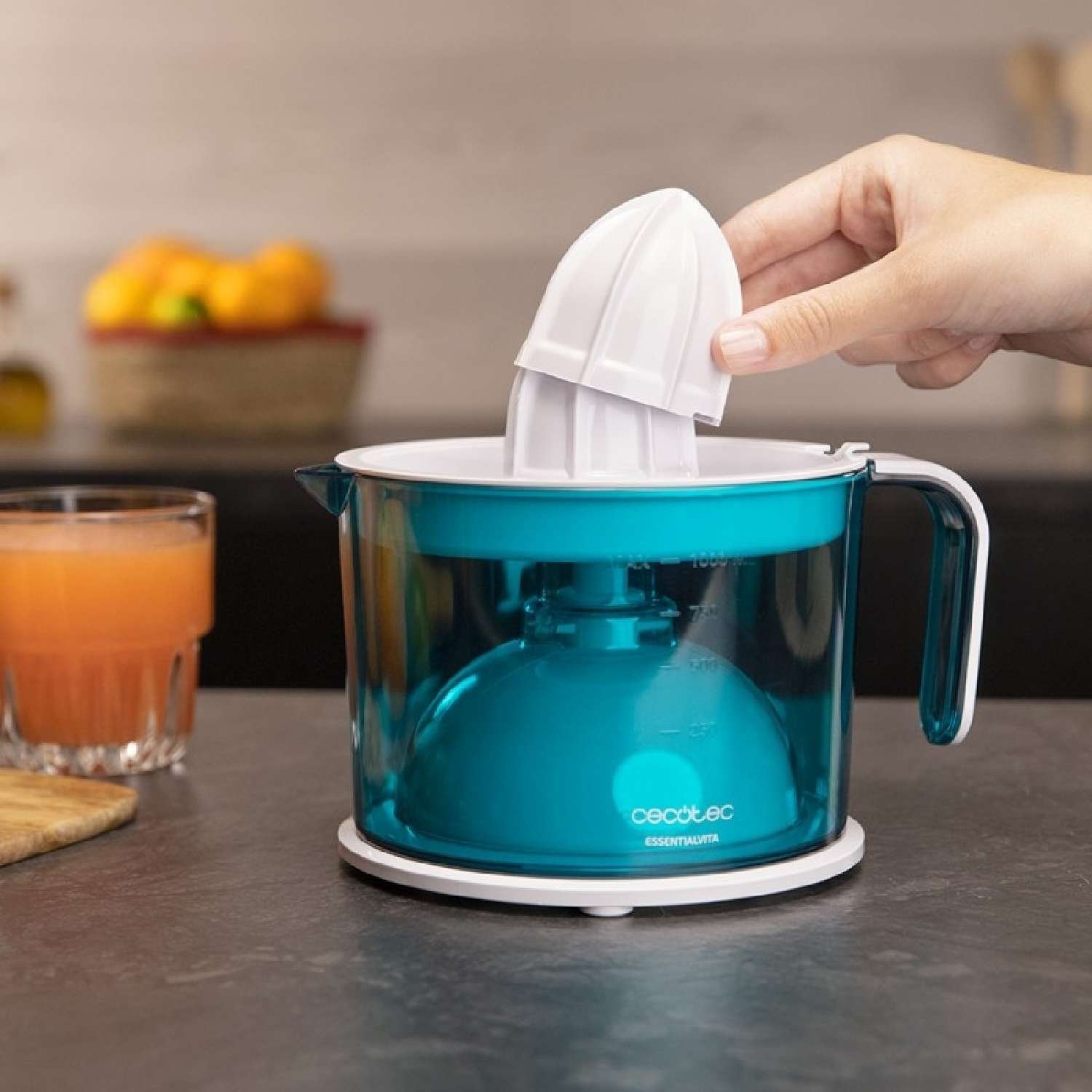Cecotec, EssentialVita Adjust White, Exprimidor - Imagen 4
