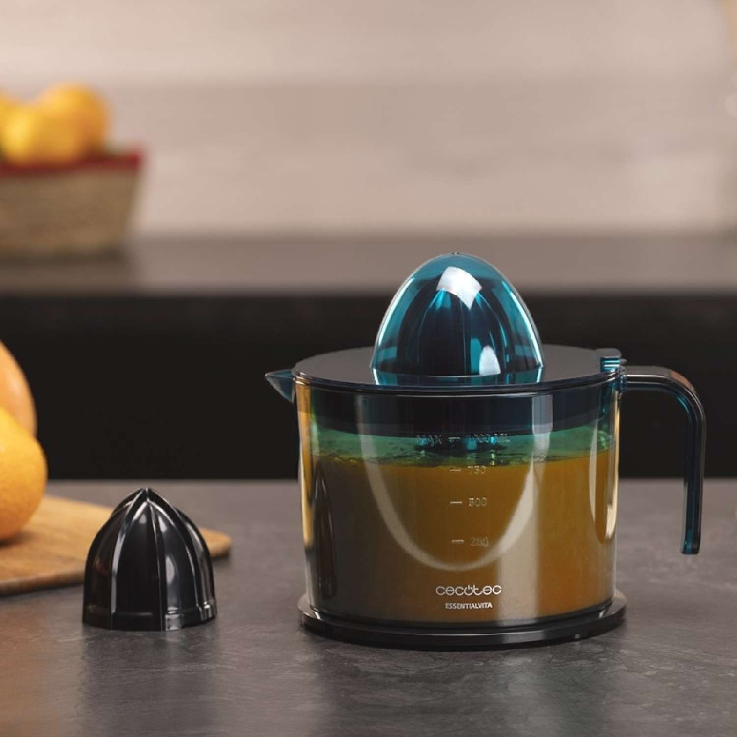 Cecotec, EssentialVita Adjust Black, Exprimidor - Imagen 2