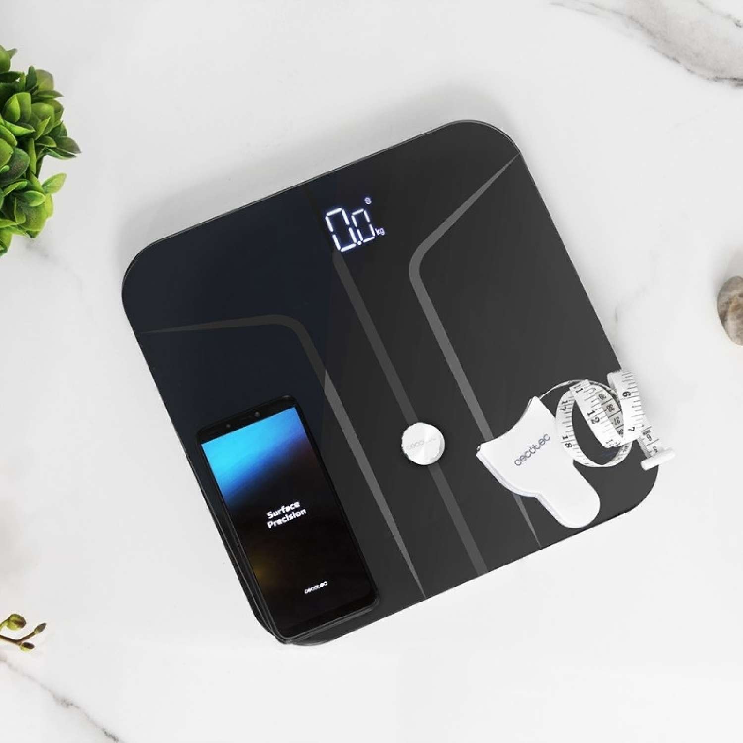 Báscula de baño digital inteligente Surface Precision 9750 Smart Healthy Cecotec - Imagen 2