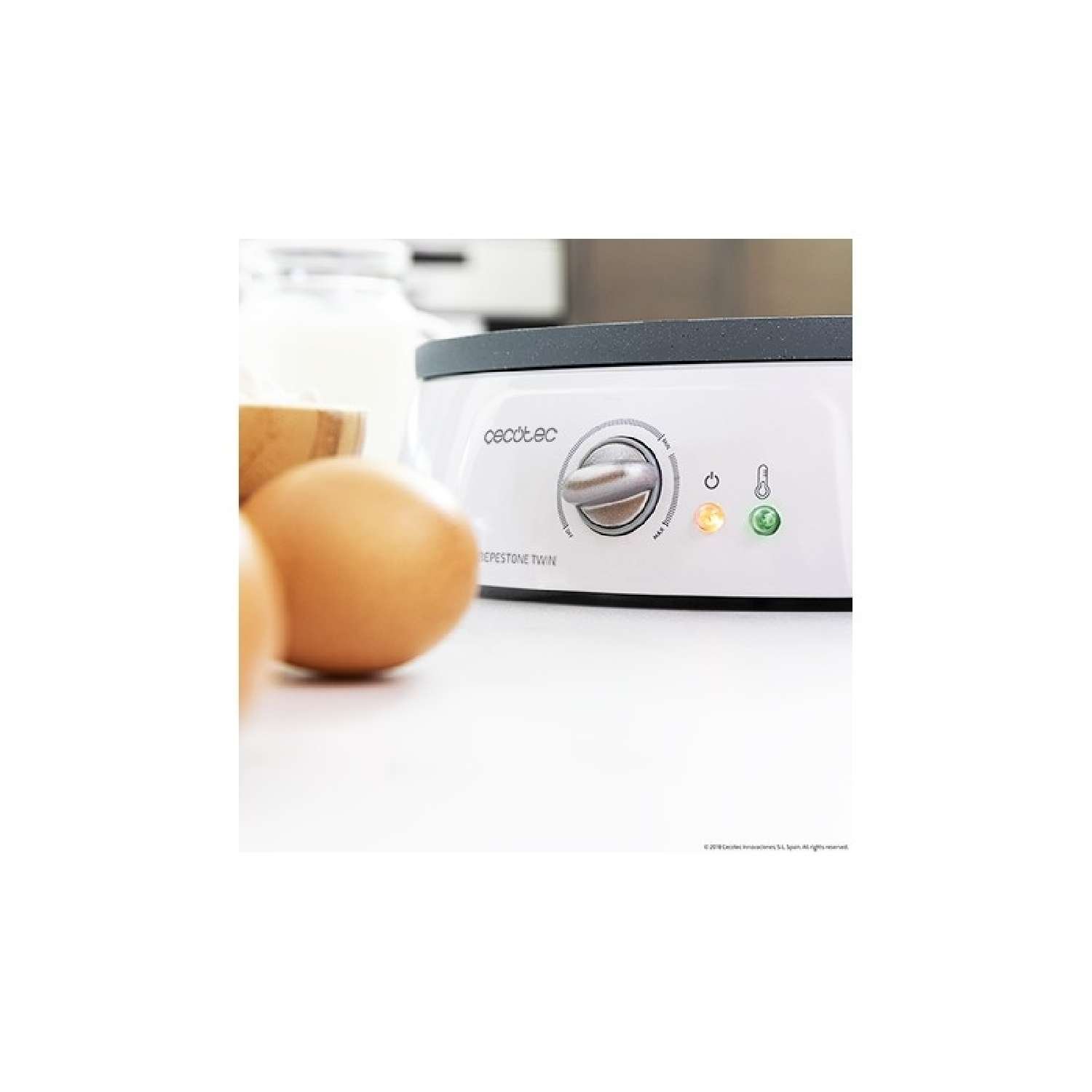 Cecotec, Fun Crepestone Twin, Crepera - Imagen 2