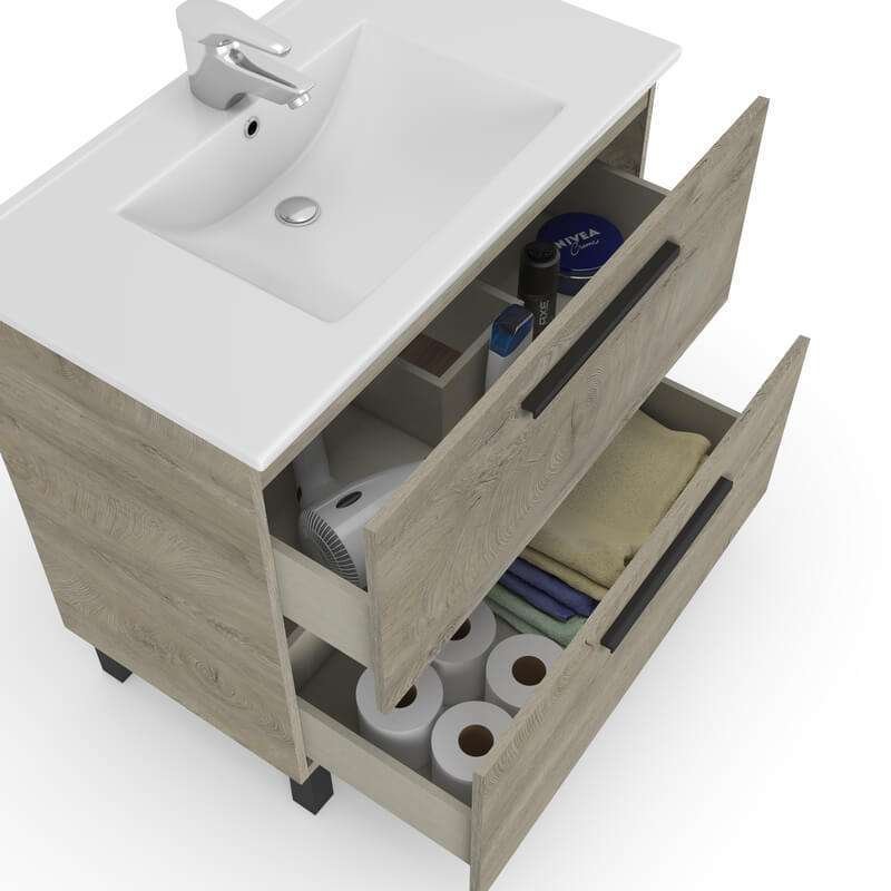 AIR Mueble 80 2c + espejo - Imagen 2