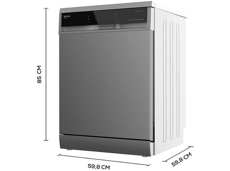 Lavavajillas Bolero Aguazero 6600 Inox CECOTEC - Imagen 2