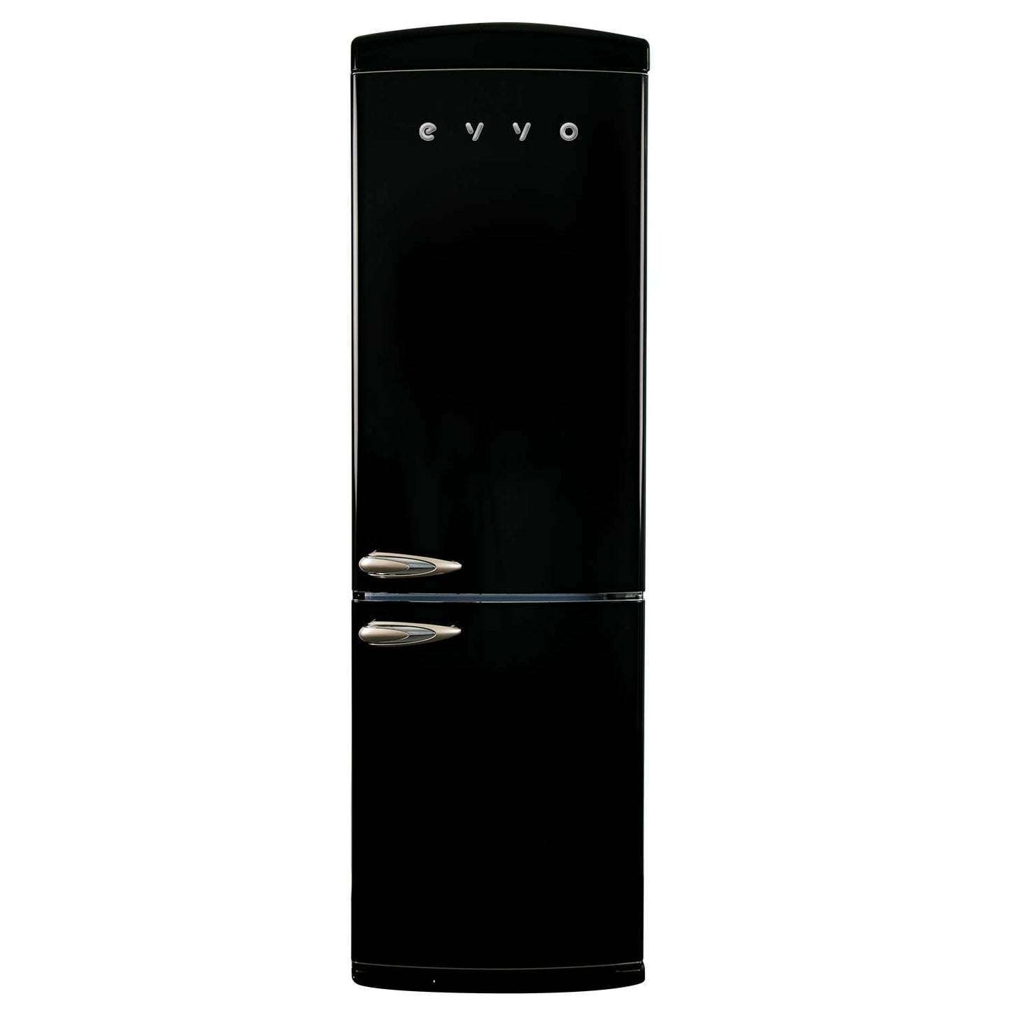 Frigorífico Combi EVVO F60 Retro Negro