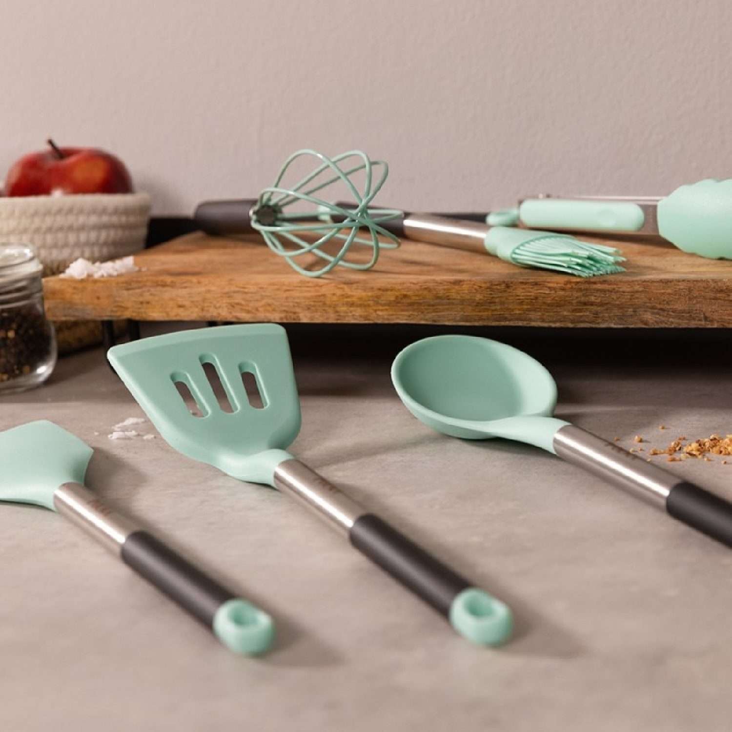 Set de 9 Utensilios Polka Experience Shark, Cecotec - Imagen 5