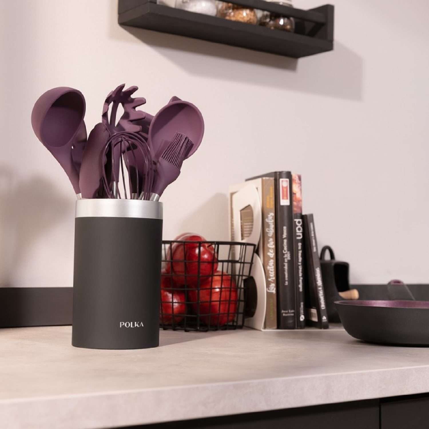 Set de 9 Utensilios Polka Experience Titan, Cecotec - Imagen 2