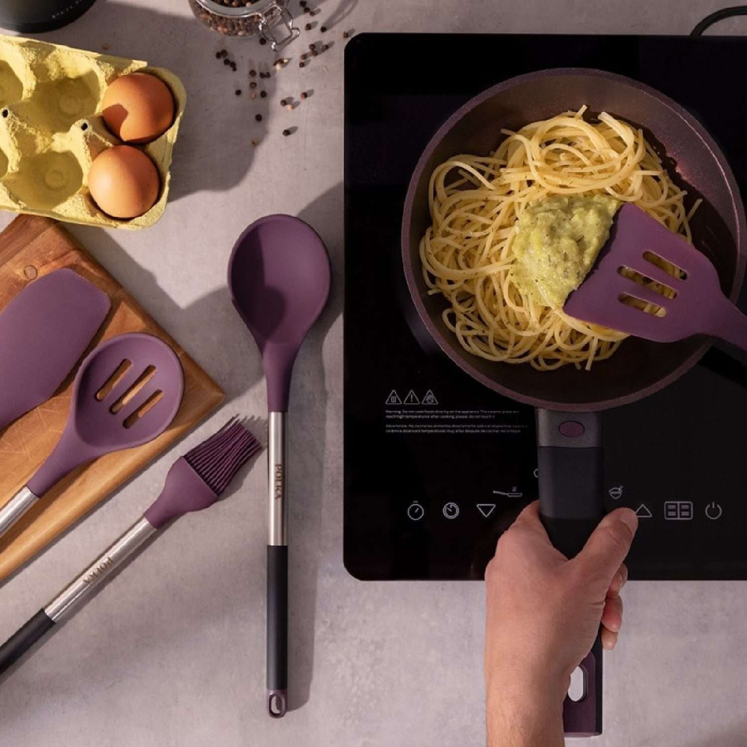 Set de 9 Utensilios Polka Experience Titan, Cecotec - Imagen 5