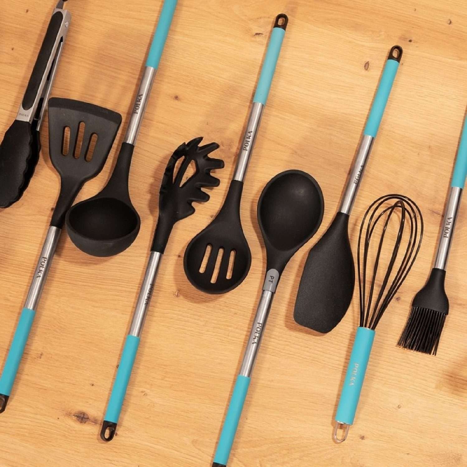 Set de 9 Utensilios Polka Platinum Thunder, Cecotec - Imagen 4