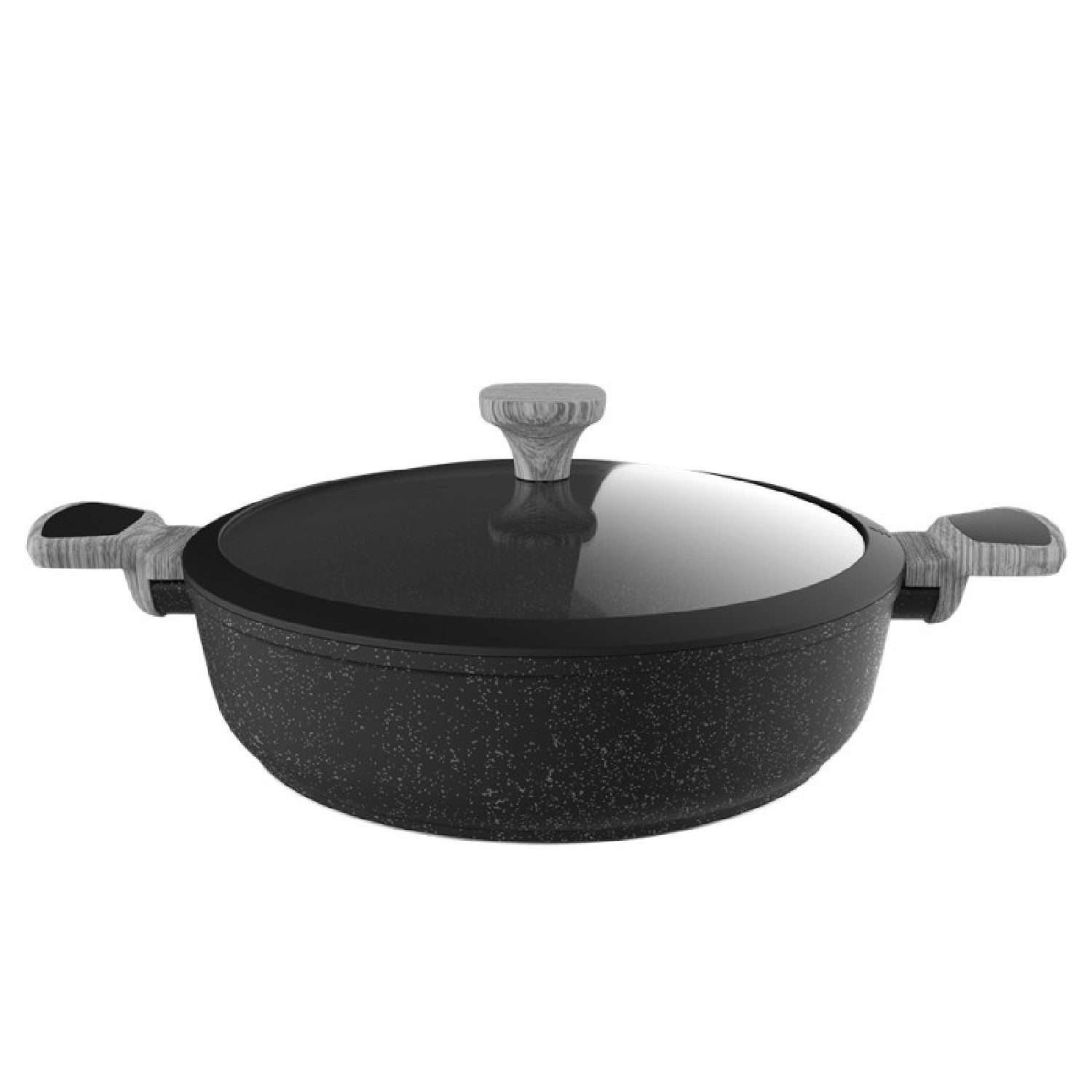 Sarten Polka Exclusive 28 Low Pot Wood&Rock, Cecotec