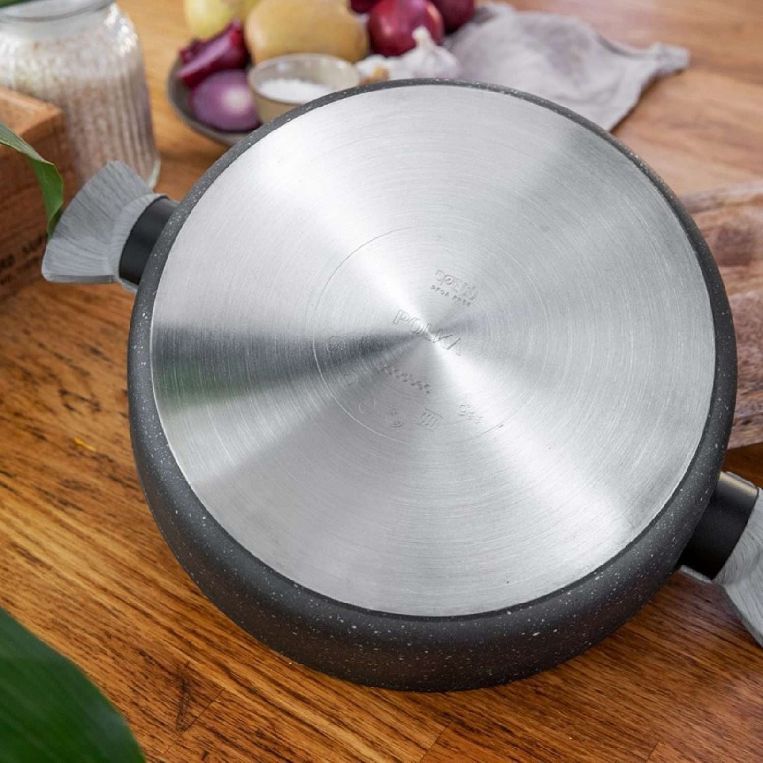 Sarten Polka Exclusive 28 Low Pot Wood&Rock, Cecotec - Imagen 4