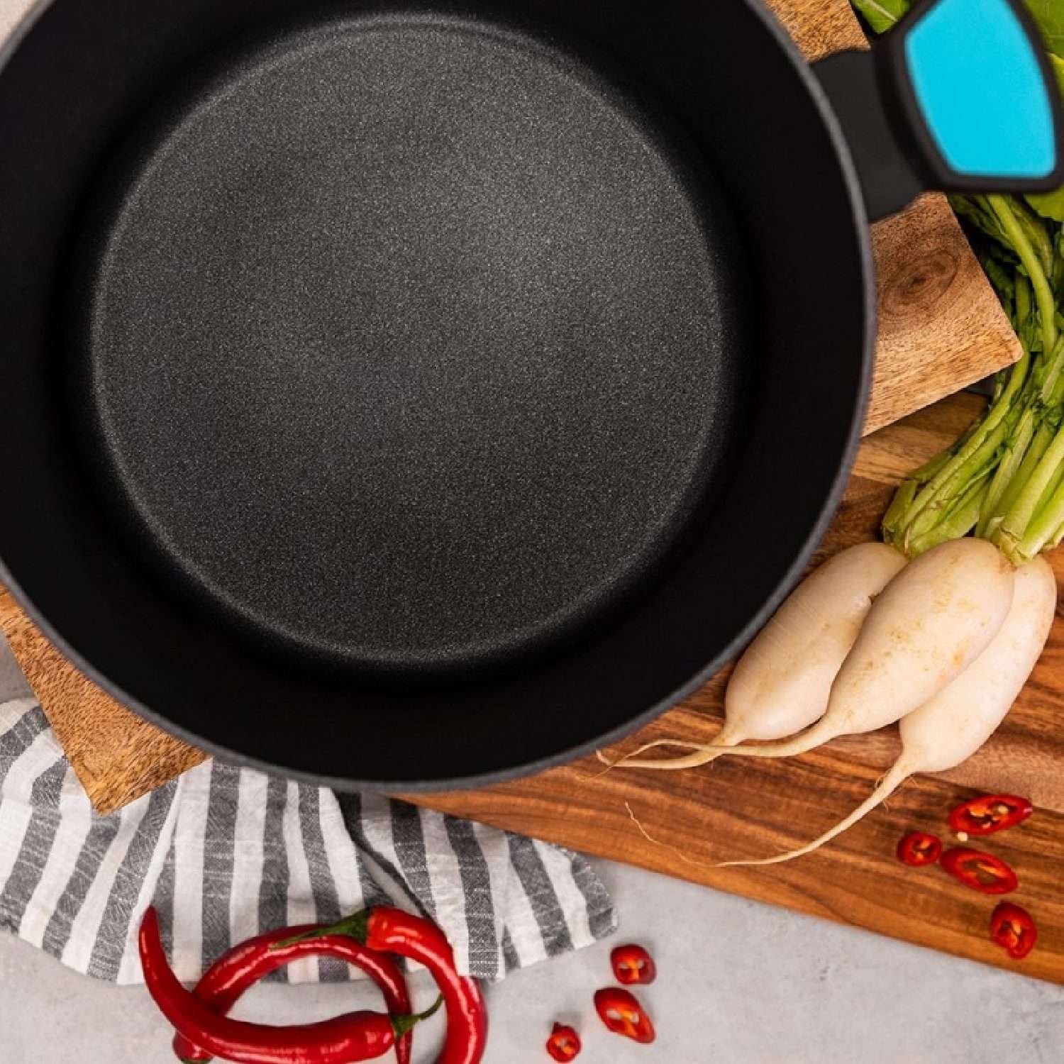 Sarten Polka Platinum 24 Pot Thunder, Cecotec - Imagen 3