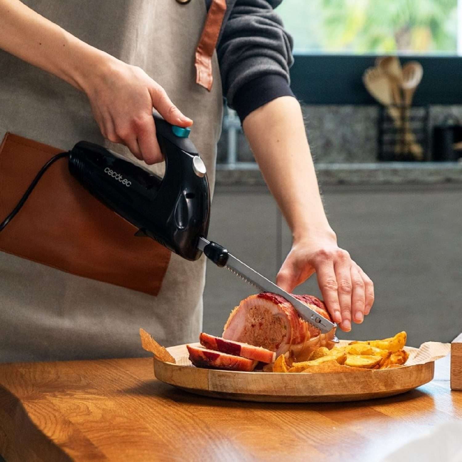 Cuchillo eléctrico Cut-Eat 1800 Black, Cecotec - Imagen 2