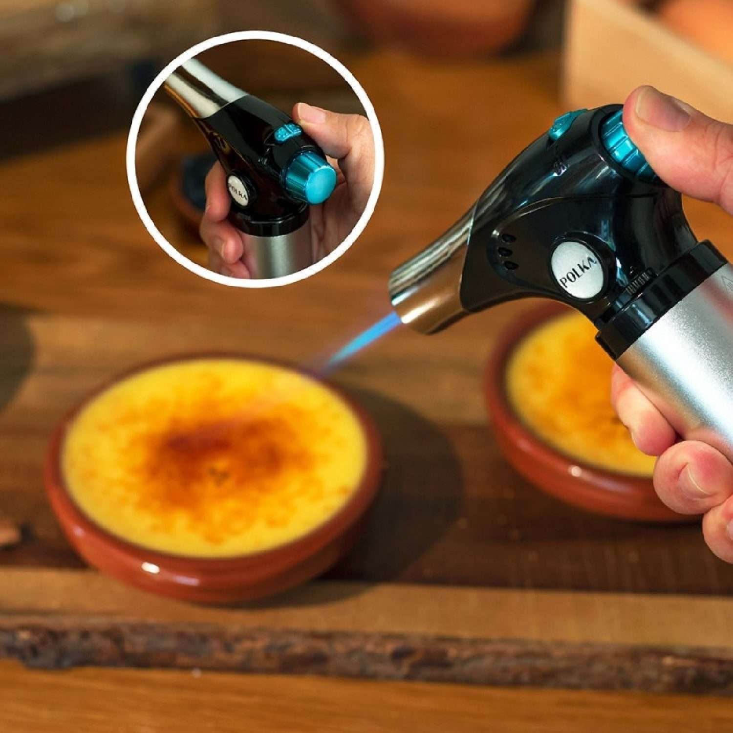 Soplete Polka Flame-Cook 1000 Steel, Cecotec - Imagen 4