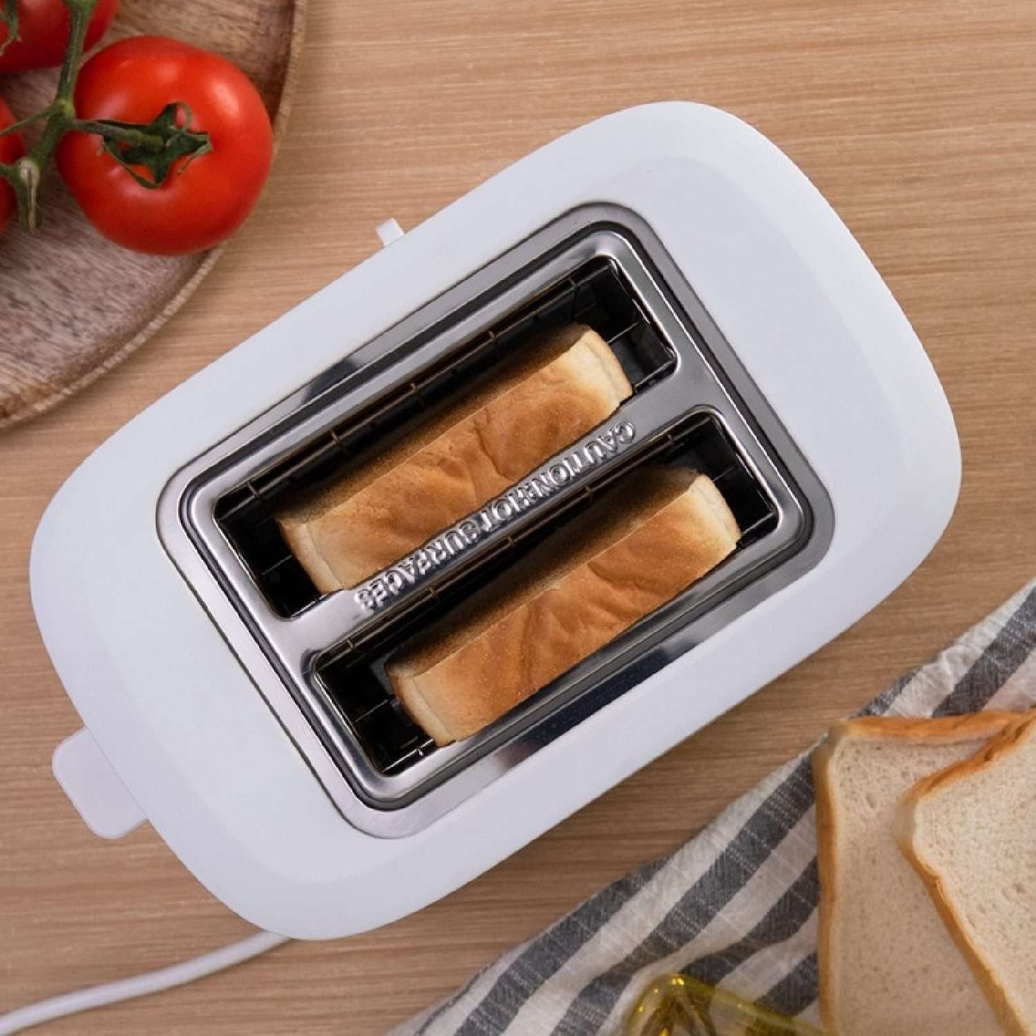 Tostador Toast&Taste 9000 Double White, Cecotec - Imagen 3