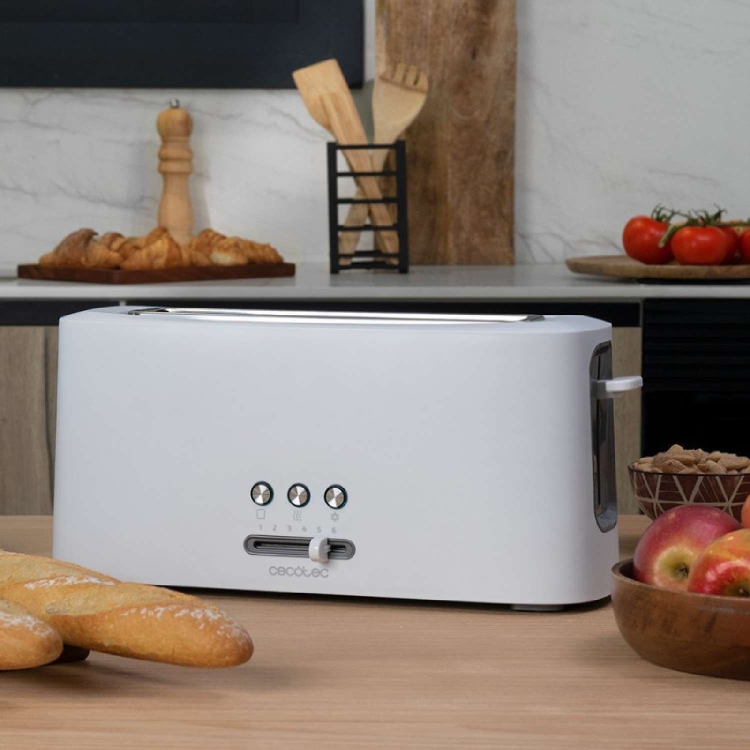 Tostador Toast&Taste 10000 Extra White, Cecotec - Imagen 4