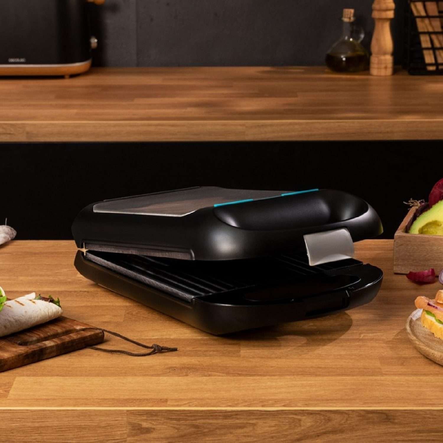 Sandwichera Rock'n Toast Family Grill, Cecotec - Imagen 2