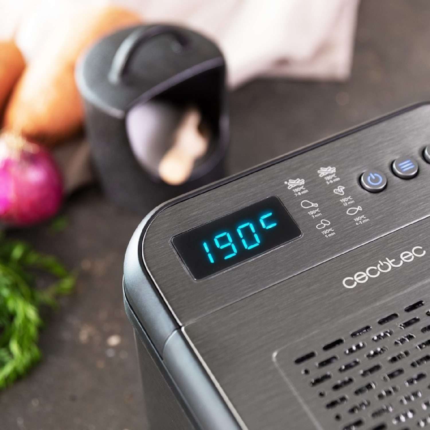 Freidora Cleanfry luxury 3000 Dark, Cecotec - Imagen 3