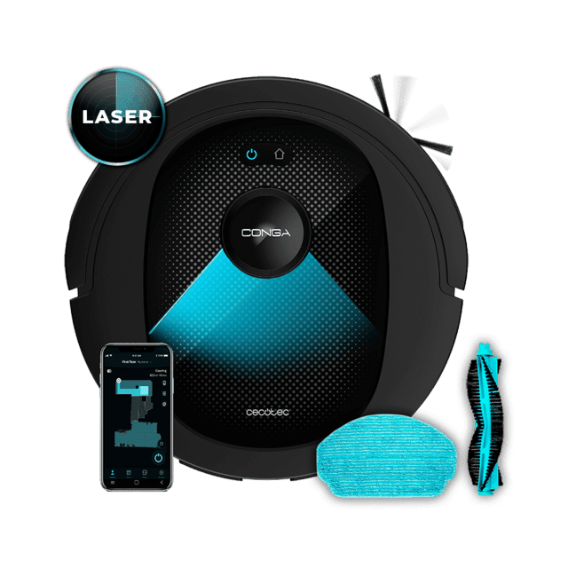 Robot aspirador Robot aspirador Conga 7490 Ultimate Genesis, Cecotec