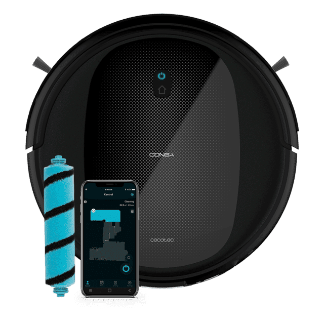 Robot Aspirador Conga Perfect&Clean Connected Titanium, Cecotec
