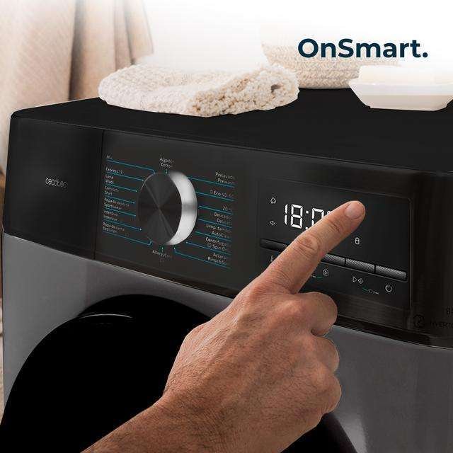 Lavadora Bolero DressCode 8800 Inverter Steel A CECOTEC - Imagen 4