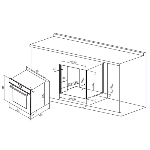 Bolero Hexa M226000 Glass Grey A, CECOTEC - Imagen 3