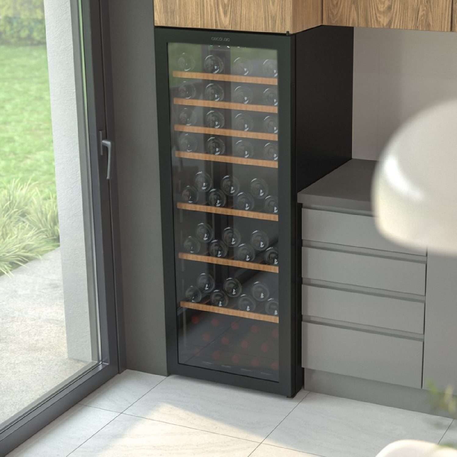 Vinoteca Bolero GrandSommelier B98 Black, Cecotec - Imagen 3