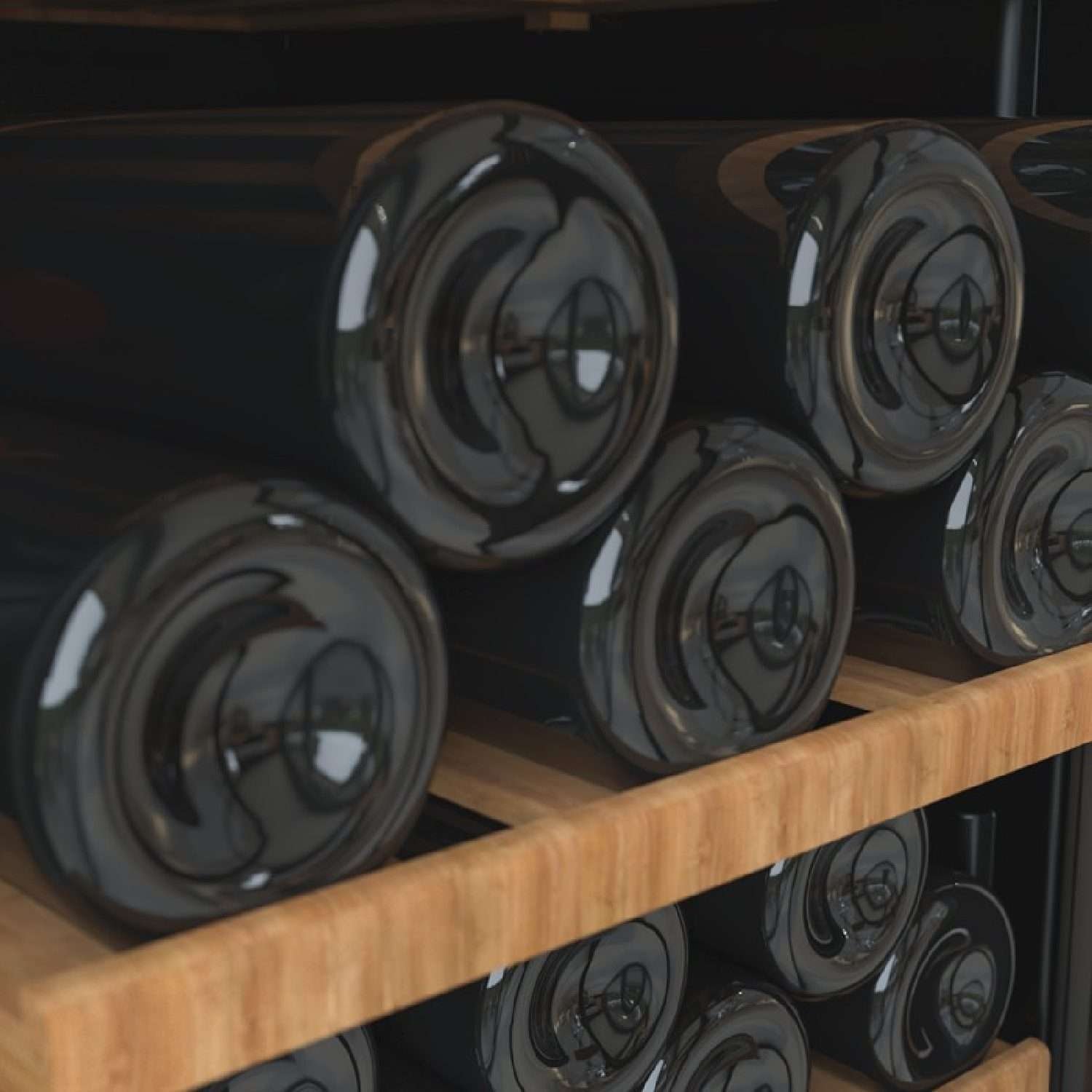 Vinoteca Bolero GrandSommelier B98 Black, Cecotec - Imagen 5