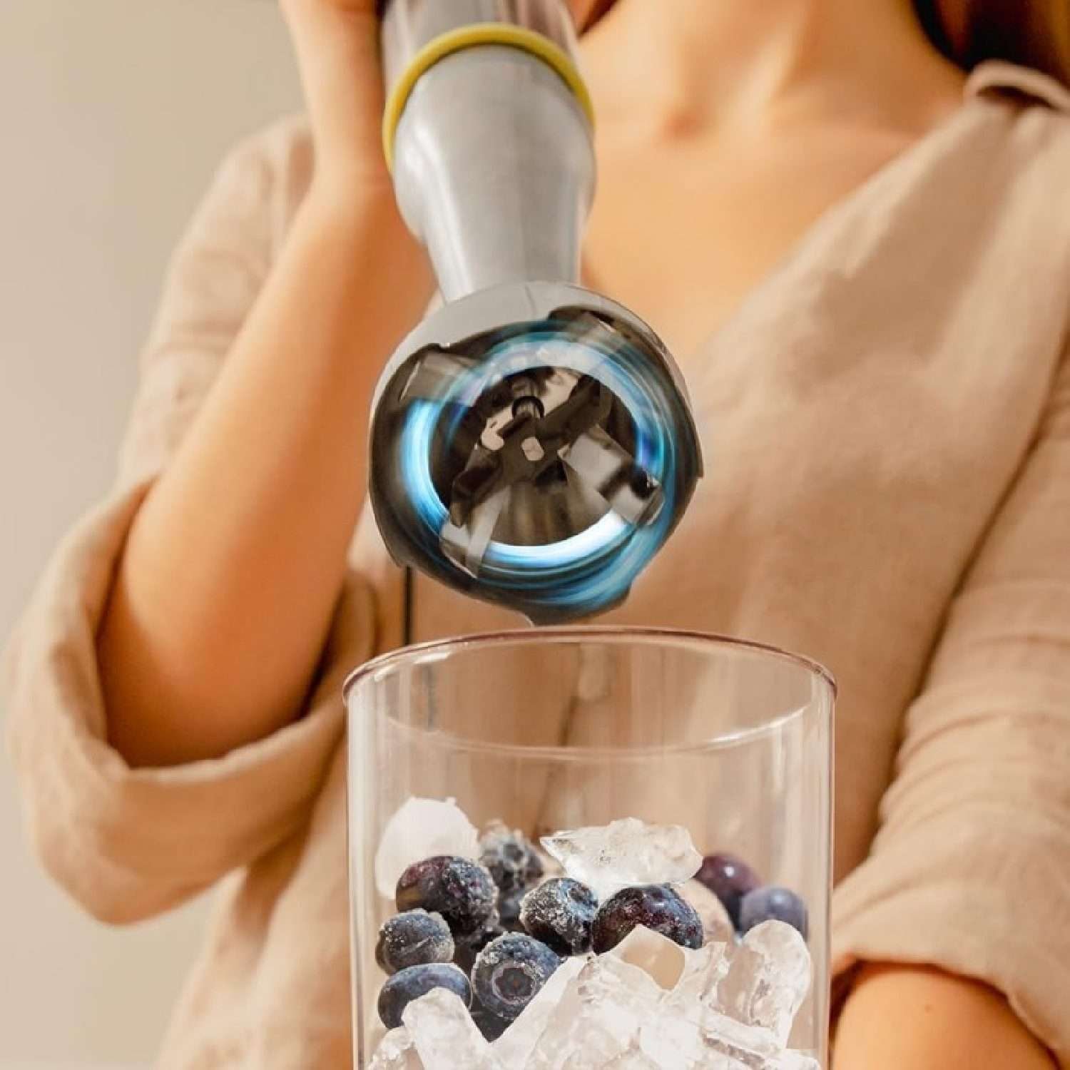 Batidora de mano Katana 15 TotalDestroy Full G Screen, Cecotec - Imagen 2