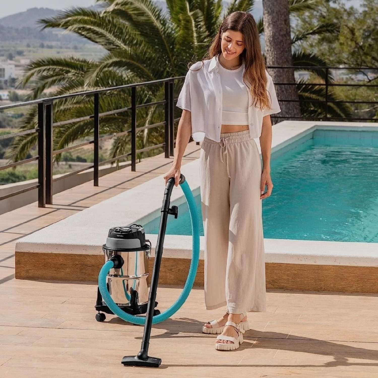 Aspirador trineo Conga Rockstar Wet & Dry Steel, Cecotec - Imagen 2