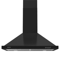 Campana extractora piramidal Bolero Flux PM 604300 Black C, CECOTEC