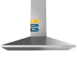 Campana piramidal Bolero Flux PM 903500 Inox B, CECOTEC