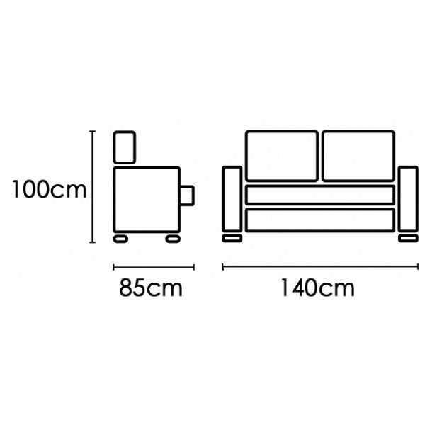 Sofá Rubén, varias medidas - Imagen 4