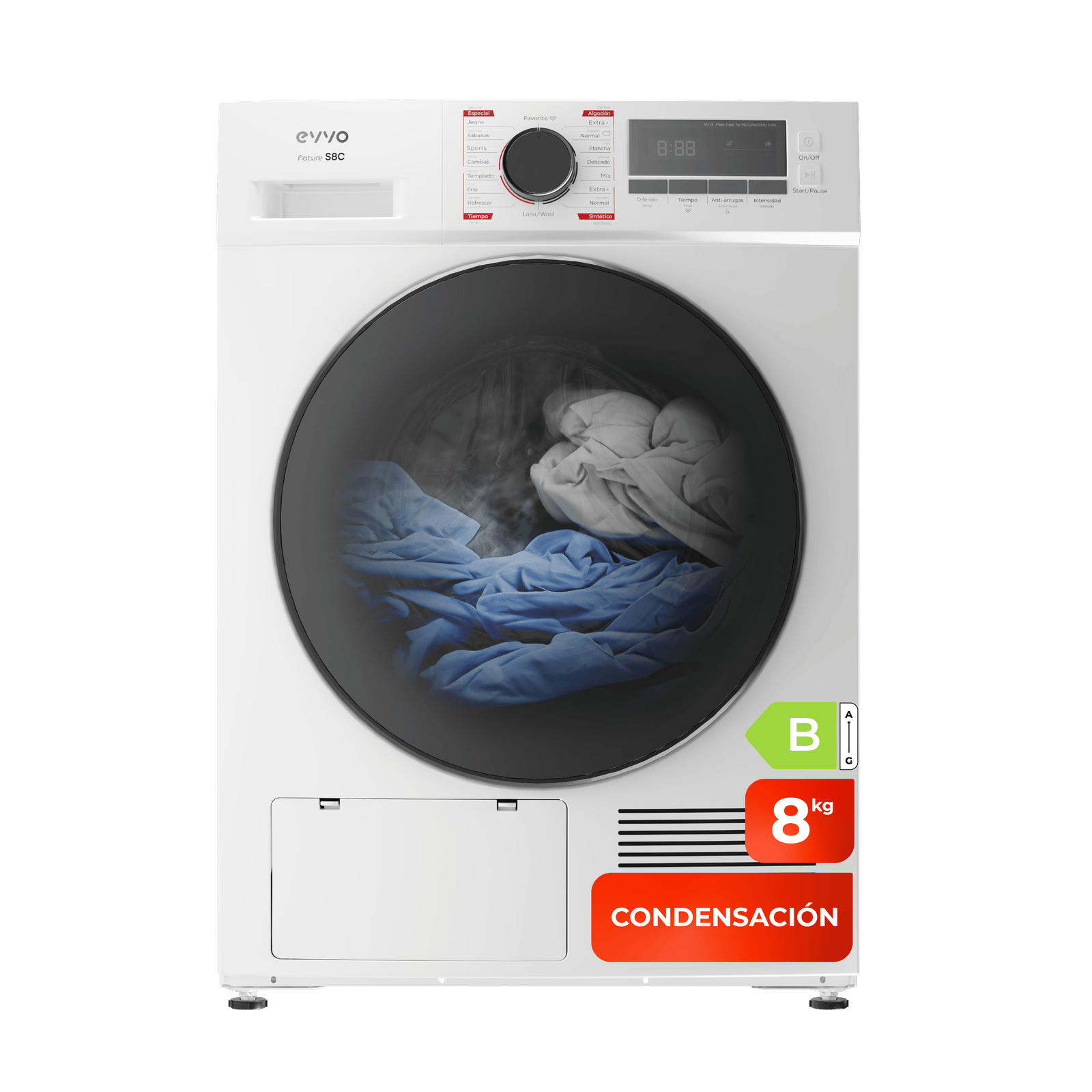 Secadora EVVO Nature S8C Condensación