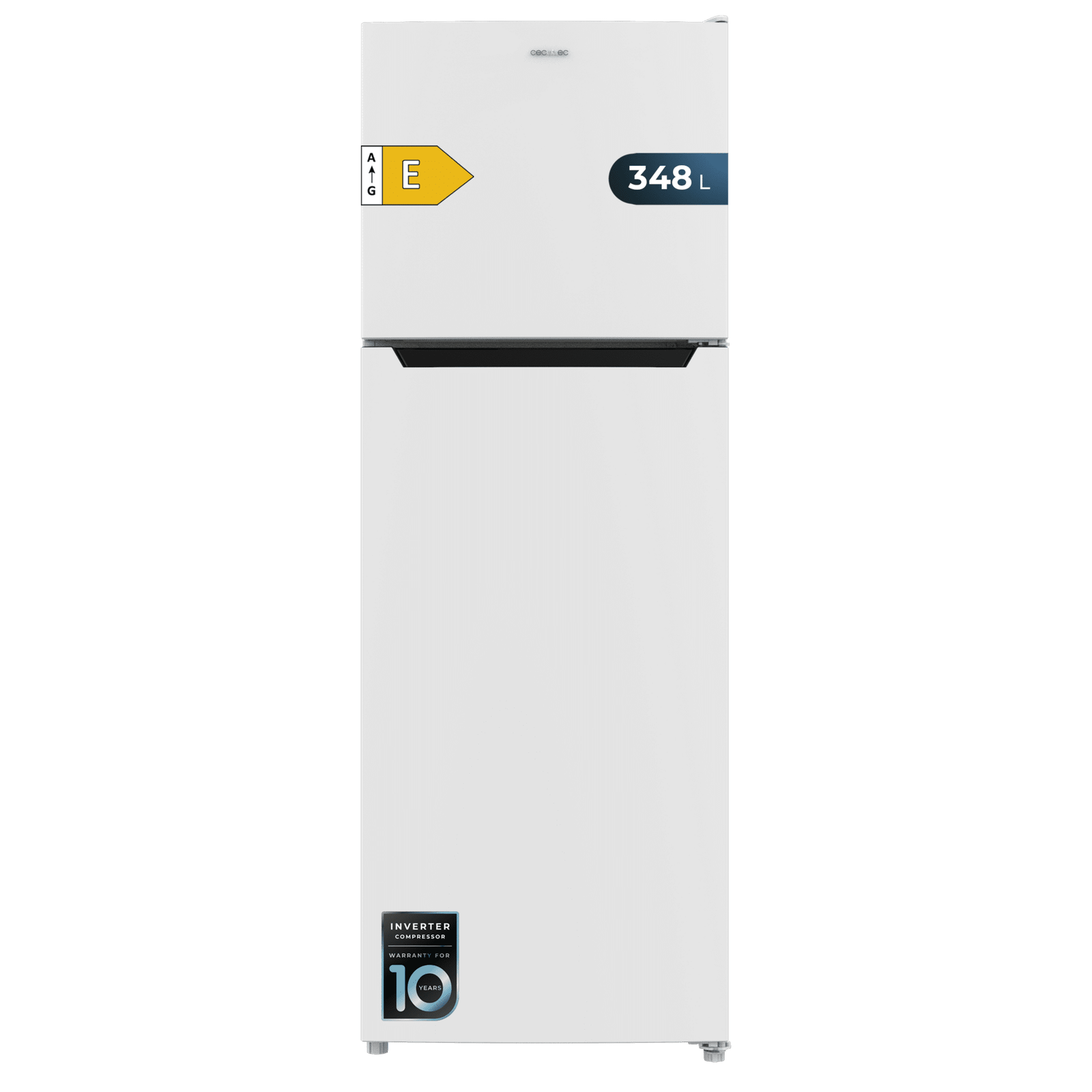 Frigorífico Bolero CoolMarket 2D 348 NF White E, CECOTEC