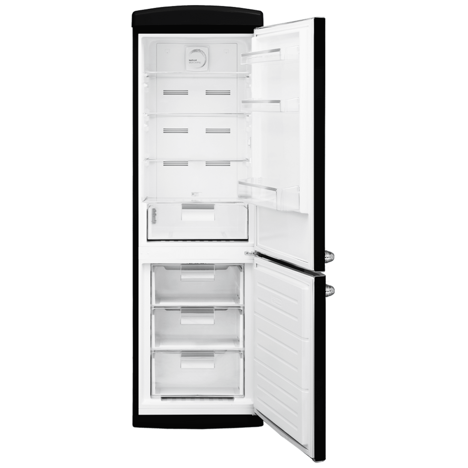 Frigorífico Bolero CoolMarket Combi Origin 294 Black E, CECOTEC - Imagen 2