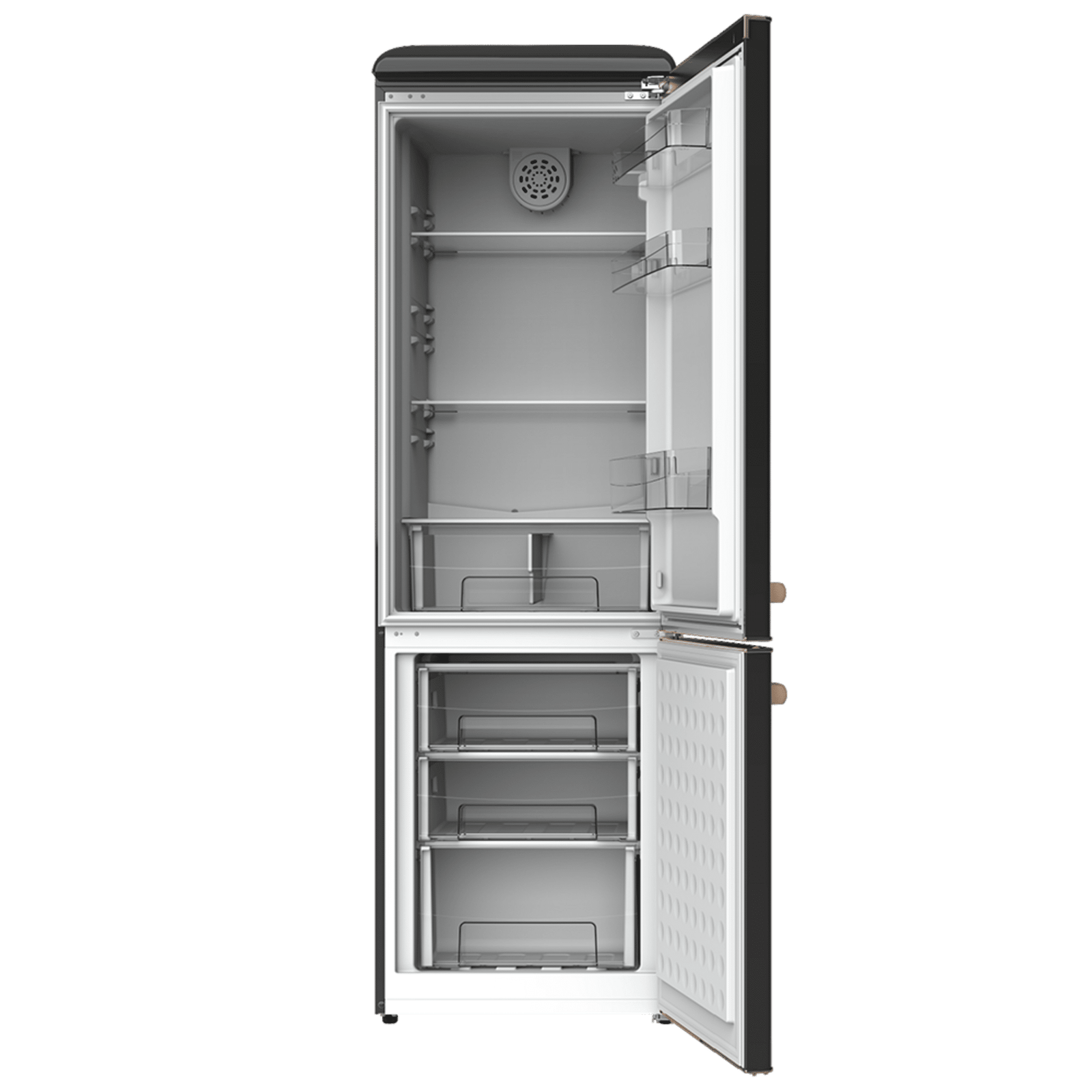 Frigorífico Bolero CoolMarket Combi Origin 300 Black E, CECOTEC - Imagen 2