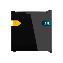 Congelador Bolero CoolMarket TT 31 Dual Black Glass E,CECOTEC