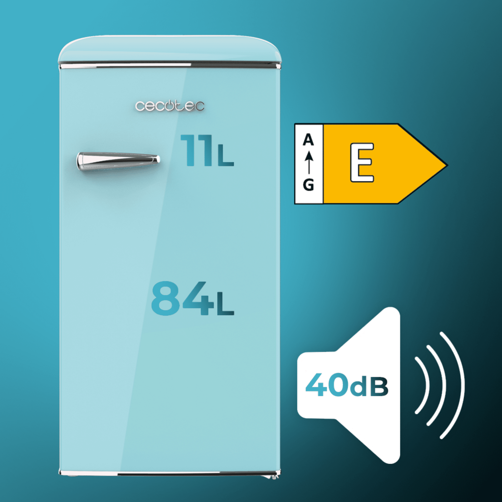 Bolero CoolMarket TT Origin 95 Blue E, CECOTEC - Imagen 3