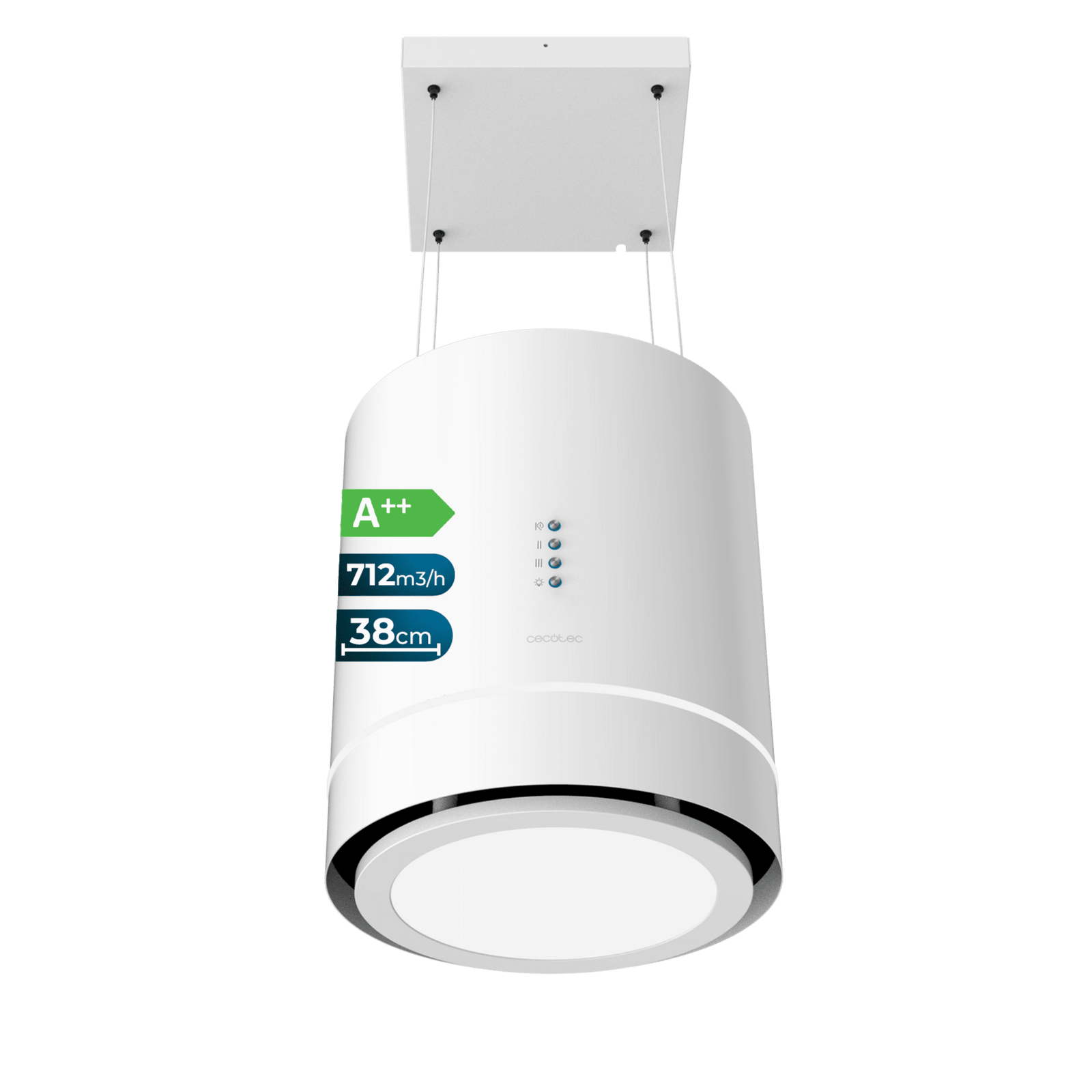 Bolero Flux CRE 448000 White A++,CECOTEC