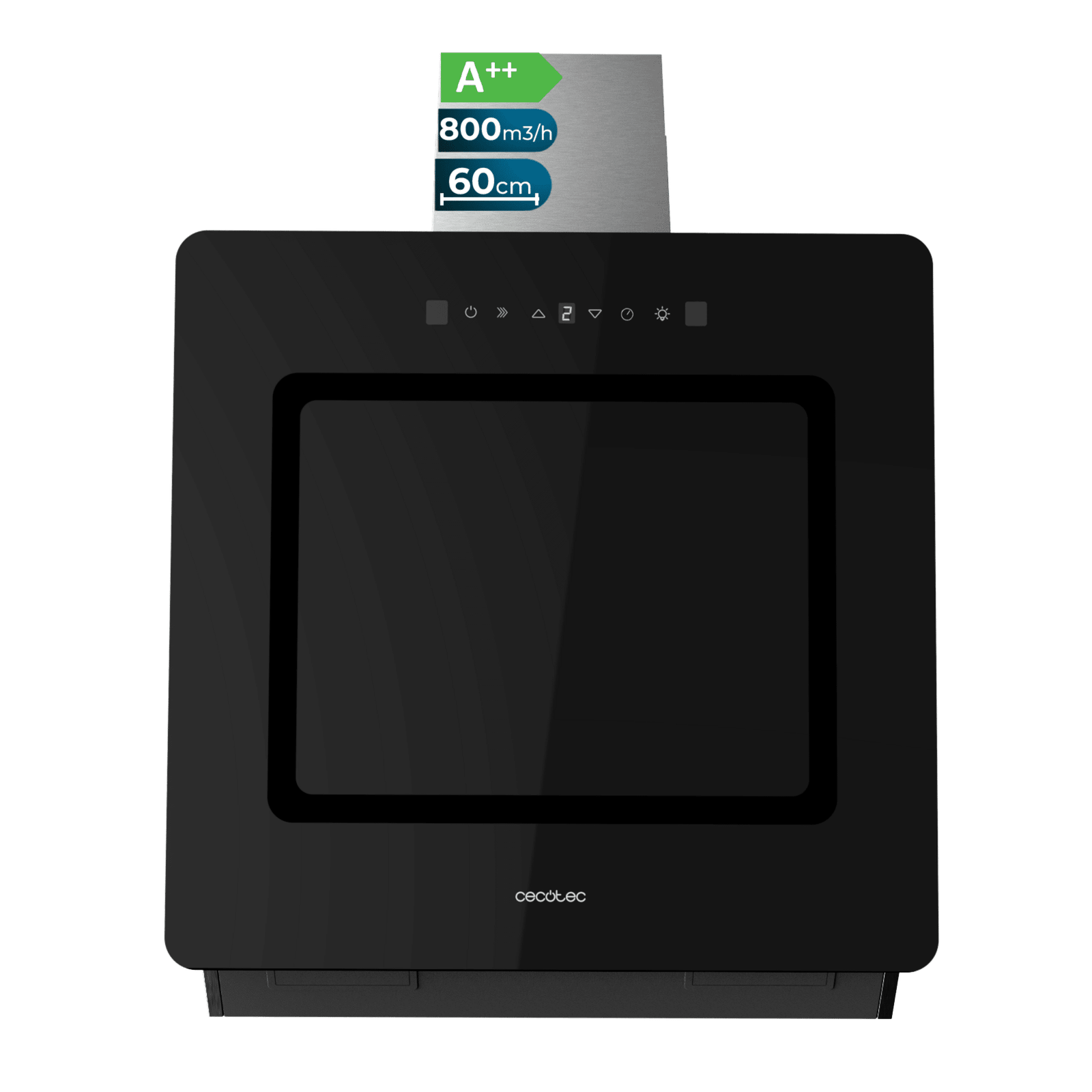 Bolero Flux DT 608002 Glass Black A++,CECOTEC