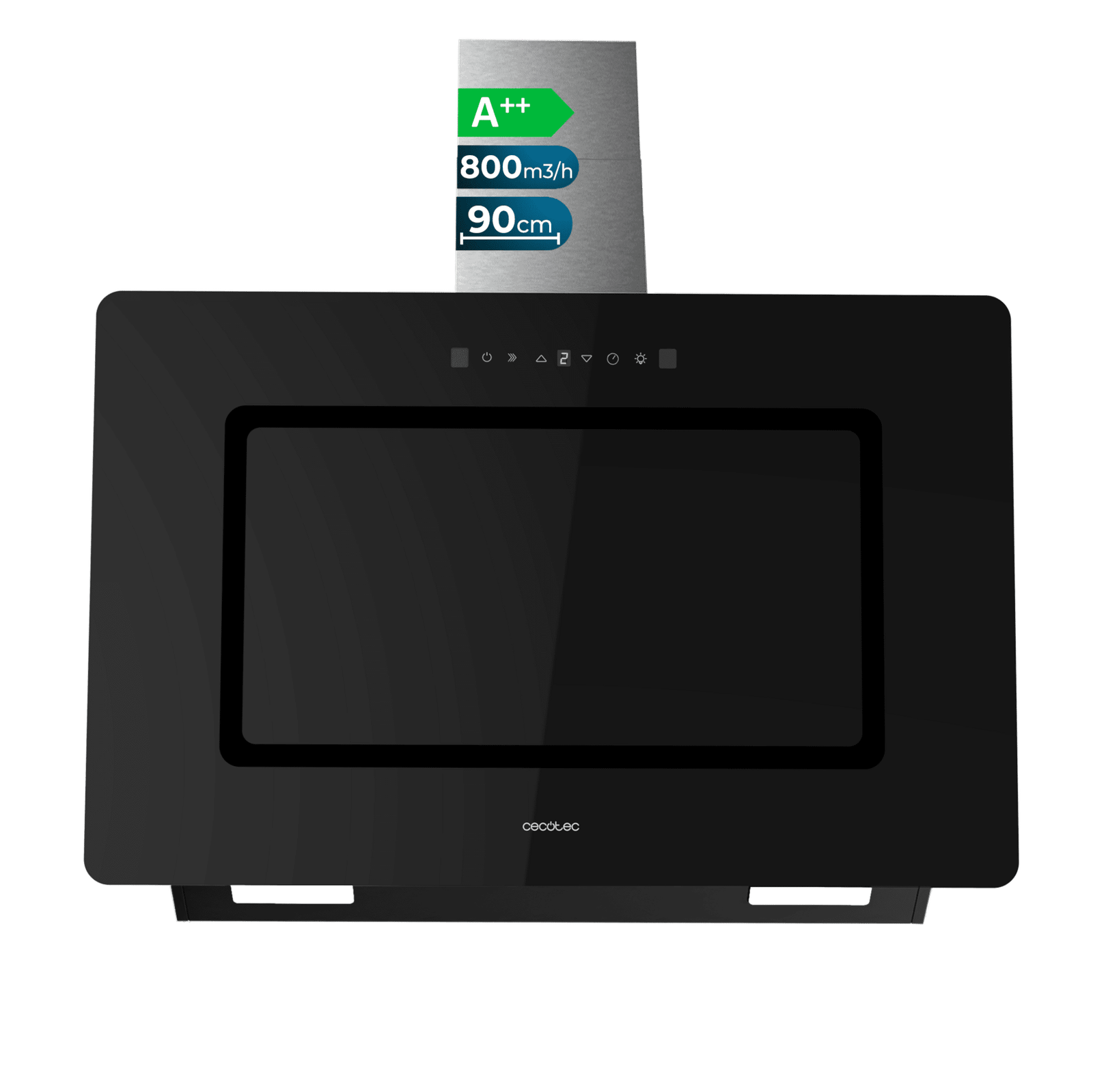 Bolero Flux DT 908002 Glass Black A++,CECOTEC