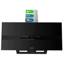 Bolero Flux DT 908010 Glass Black A++,CECOTEC