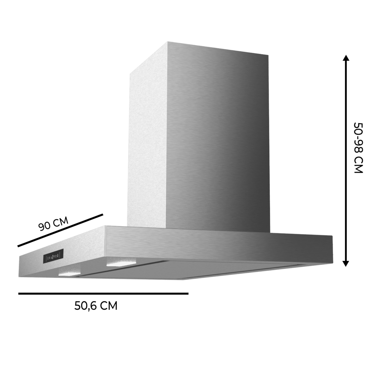 Bolero Flux TT 908000 Slim Glass Black A++,CECOTEC - Imagen 3