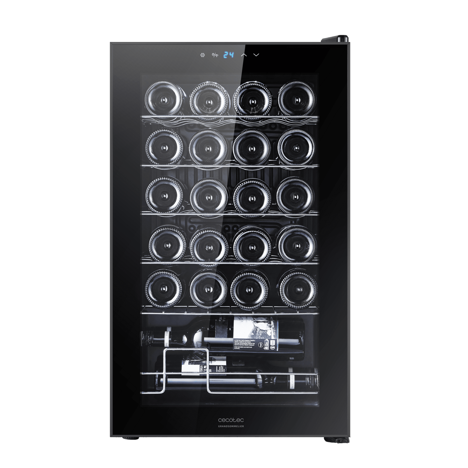 Vinoteca GrandSommelier 2450 Black Compressor,CECOTEC - Imagen 2