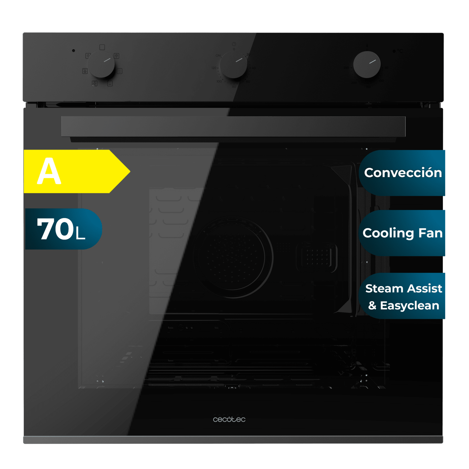 Bolero Hexa M236000 Dark Inox Time A,CECOTEC