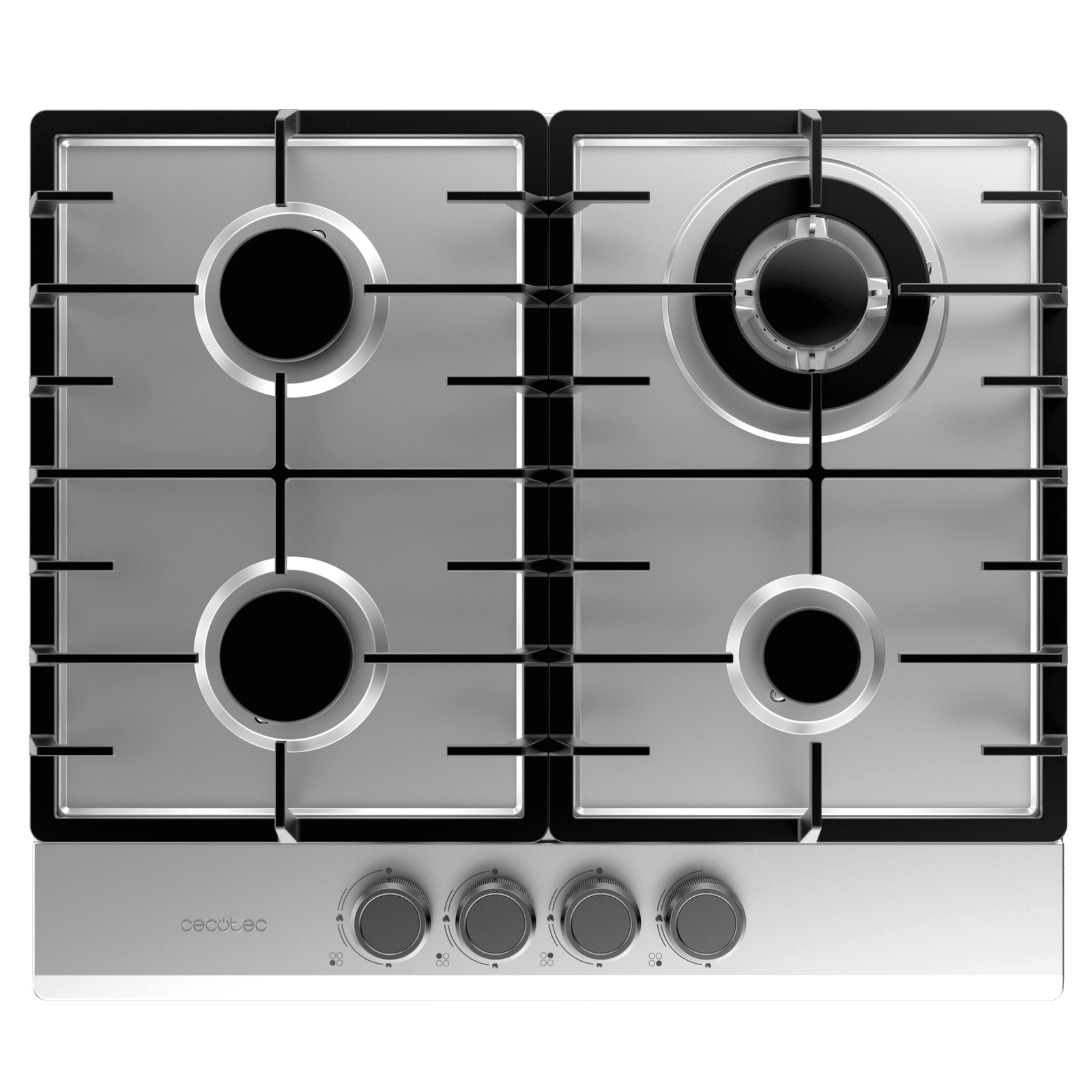 Placa de gas Bolero Squad G 4200F Inox,CECOTEC - Imagen 3