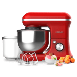 Cecomixer Merengue 5L 1200 Ice-Cream Red,CECOTEC